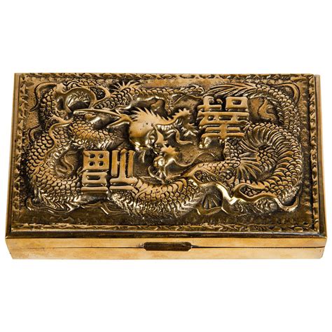 chinese metal box wood lining|Chinese Metal Chest .